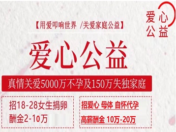 邹城捐卵助孕生子 爱心志愿者招募